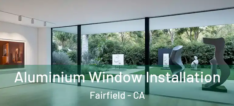  Aluminium Window Installation Fairfield - CA
