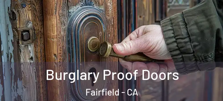  Burglary Proof Doors Fairfield - CA