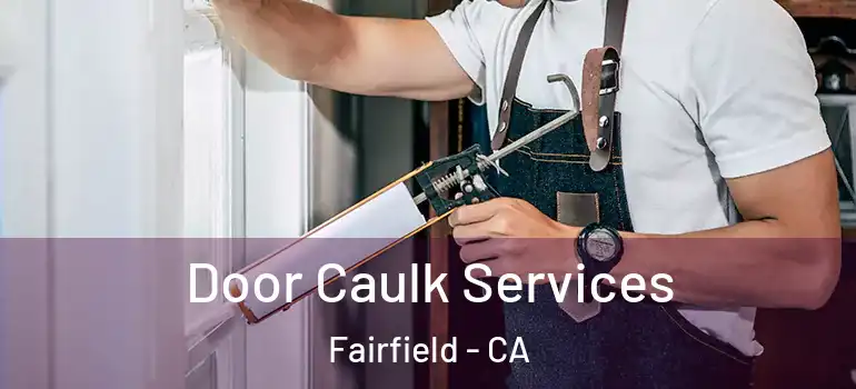  Door Caulk Services Fairfield - CA