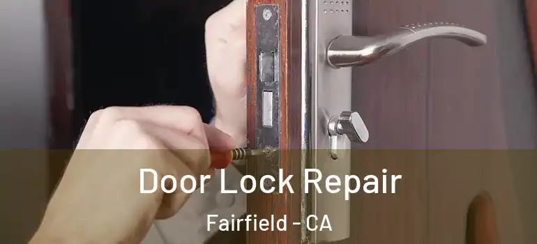  Door Lock Repair Fairfield - CA