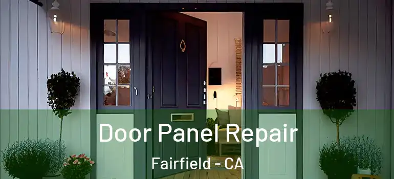  Door Panel Repair Fairfield - CA