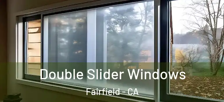  Double Slider Windows Fairfield - CA