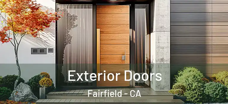  Exterior Doors Fairfield - CA