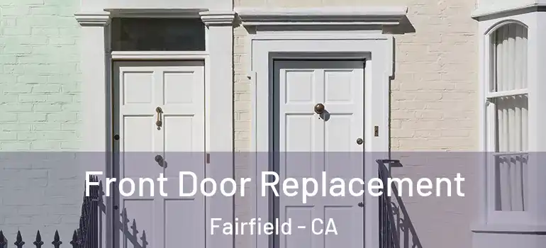  Front Door Replacement Fairfield - CA