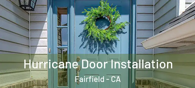  Hurricane Door Installation Fairfield - CA