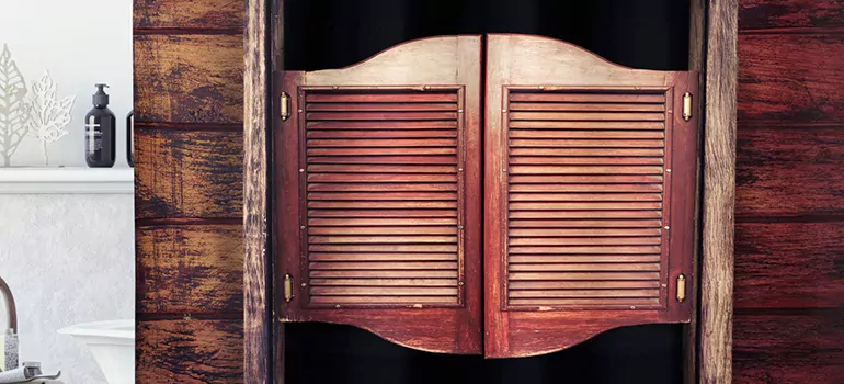 Installing Saloon Door Hinges in Fairfield, CA