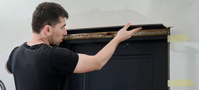 Wood Door Hole Repair in Fairfield, CA