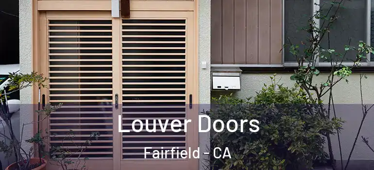  Louver Doors Fairfield - CA