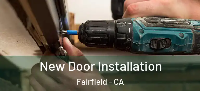 New Door Installation Fairfield - CA