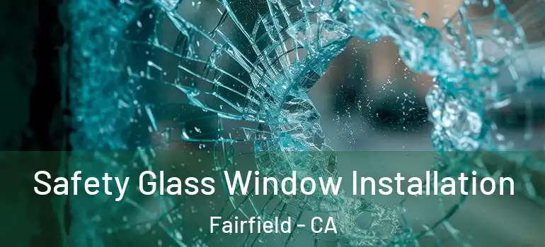  Safety Glass Window Installation Fairfield - CA