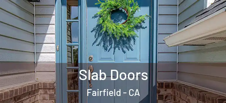  Slab Doors Fairfield - CA