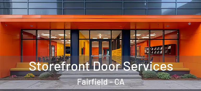  Storefront Door Services Fairfield - CA