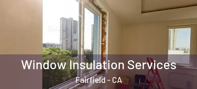  Window Insulation Services Fairfield - CA