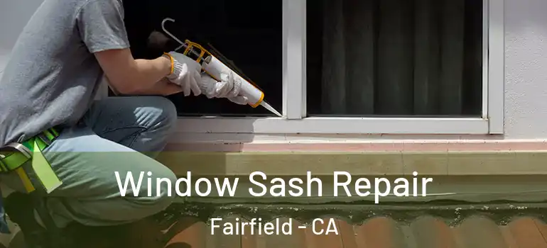  Window Sash Repair Fairfield - CA